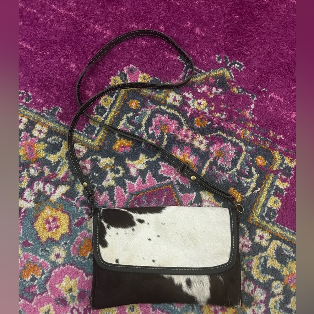 Myra Cowhide Crossbody Bag